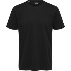 Kleidung Herren T-Shirts & Poloshirts Selected T-Shirt  Slhaspen Noos Schwarz