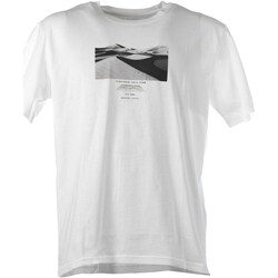 Kleidung Herren T-Shirts & Poloshirts Selected Slhrelaxmorrey Print Ss O-Neck Tee W Weiss