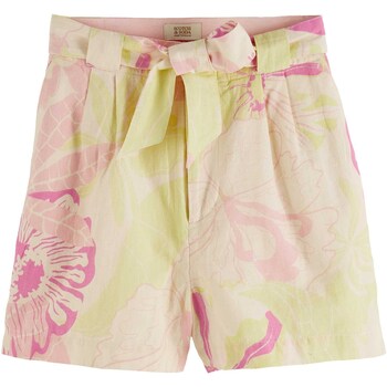 Kleidung Damen Shorts / Bermudas Scotch & Soda High Rise Casual Printed Shorts Multicolor