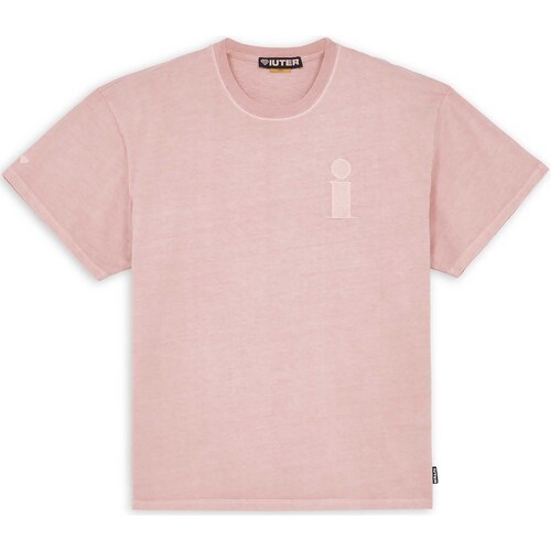 Kleidung Herren T-Shirts & Poloshirts Iuter T-Shirt  Monogram Rosa