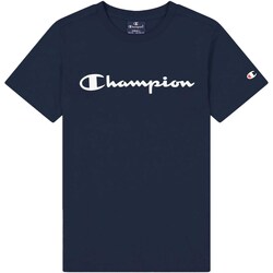 Kleidung Jungen T-Shirts & Poloshirts Champion T-Shirt  Crewneck Blau