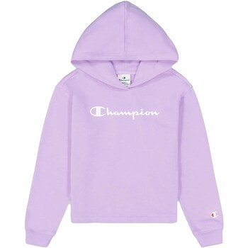 Kleidung Mädchen Fleecepullover Champion Felpa  Hooded Sweatshirt Violett