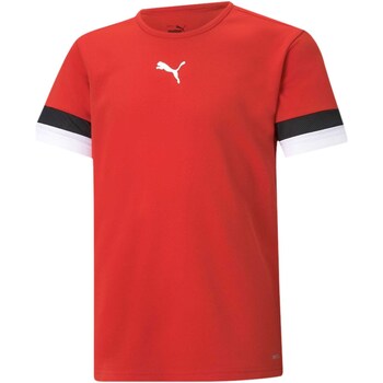 Kleidung Kinder T-Shirts & Poloshirts Puma Teamrise Jersey Jr Rot