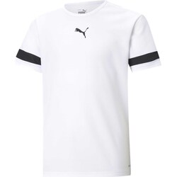 Kleidung Kinder T-Shirts & Poloshirts Puma Teamrise Jersey Jr Weiss