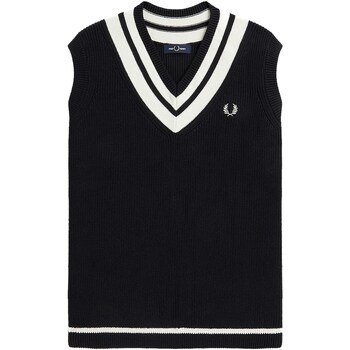 Fred Perry  Jacken Maglione Fred Perry Striped Trim