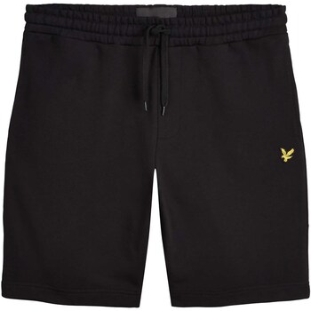 Kleidung Herren Shorts / Bermudas Lyle & Scott Sweat Short Schwarz