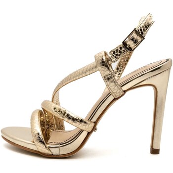 Schuhe Damen Sandalen / Sandaletten Gaudi Sandalo Tacco Fosca Pelle Gold