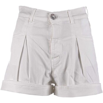 Kleidung Damen Shorts / Bermudas Replay Pantaloncino Weiss