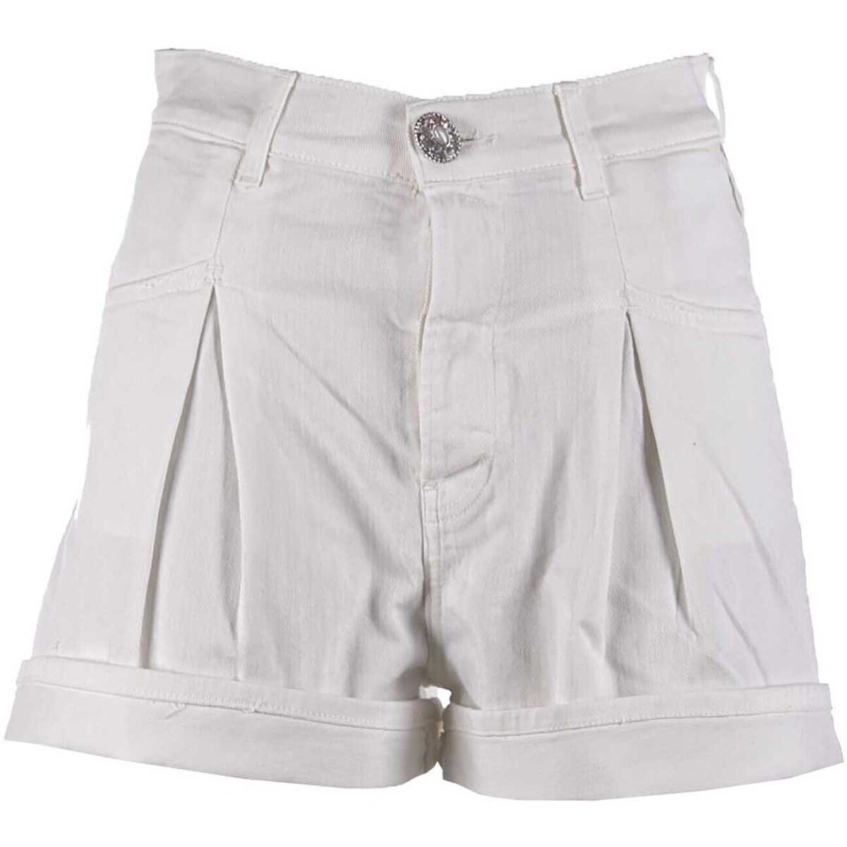 Kleidung Damen Shorts / Bermudas Replay  Weiss