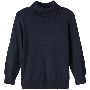 Kleidung Jungen Sweatshirts Name it Maglione  Nmmraloso Ls Rollneck Knit Blau