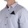 Kleidung Herren Langärmelige Hemden Scotch & Soda Camicia  Striped Bianco Azzurro Blau