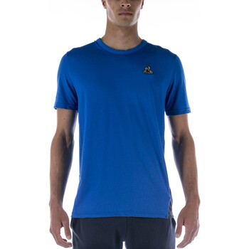 Le Coq Sportif  T-Shirts & Poloshirts Maglia La Coq Sportif Tech Tee Ss N°1 M Blu