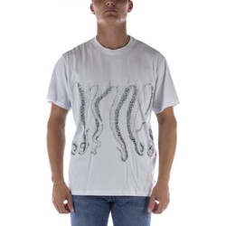 Kleidung Herren T-Shirts & Poloshirts Octopus T-Shirt  Censored Outline Bianco Weiss
