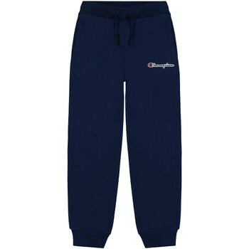 Kleidung Jungen Hosen Champion Pantaloni  Rib Cuff Pants Blau