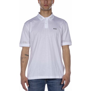 BOSS  T-Shirts & Poloshirts Polo  Pirax 10241540 Bianco