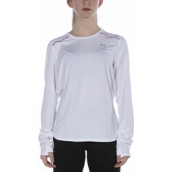 Kleidung Damen T-Shirts & Poloshirts Puma T-Shirt  Run Cloudspun Marathon Bianco Weiss