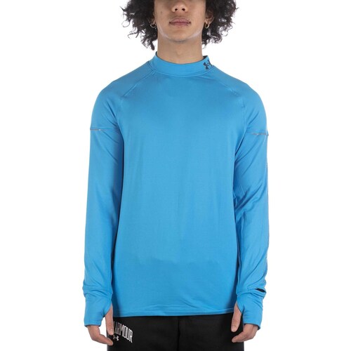 Kleidung Herren T-Shirts & Poloshirts Under Armour T-Shirt  Outrun The Cold Azzurro Marine