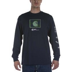 Kleidung Herren T-Shirts & Poloshirts Carhartt L/S Data Solutions T-Shirt Blau