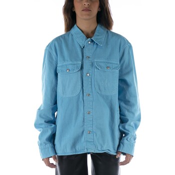Calvin Klein Jeans  Hemdbluse Camicia  Shirt Jacket Azzurro