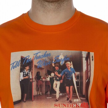 Sundek T-Shirt  Printed Arancio Orange