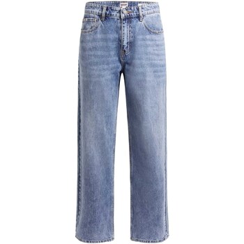 Kleidung Herren Hosen Guess Jeans  Go Kit Straight Blau