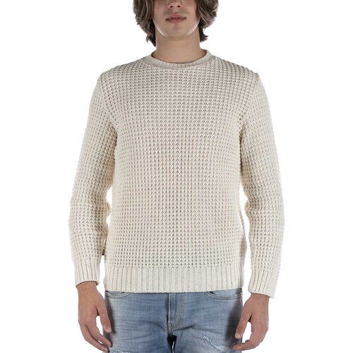 Kleidung Herren Sweatshirts V2brand Maglione  Tweed Beige Beige