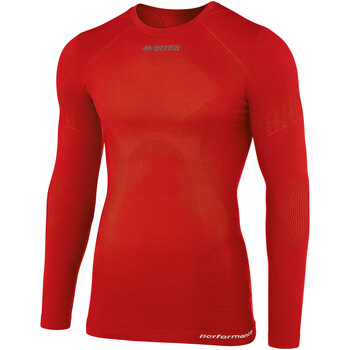 Kleidung T-Shirts & Poloshirts Errea Maglia Termica  Davor Ml Ad Rosso Rot