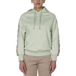 Kleidung Damen Fleecepullover Guess Britney Hooded Sweatshirt Grün