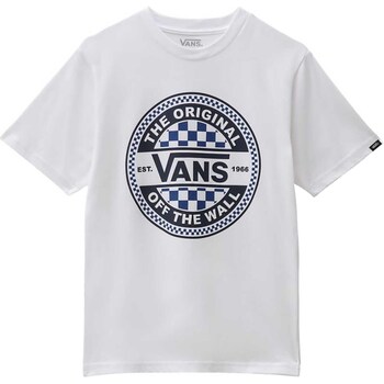 Kleidung Jungen T-Shirts & Poloshirts Vans T-Shirt  Seasonal Circle Bianco Weiss