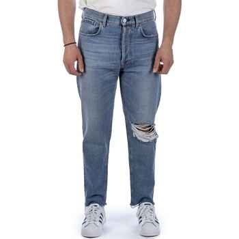 Amish  Jeans Jeans  Jeremiah 5 Pockets Regular Blu