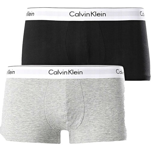 Unterwäsche Herren Boxershorts Calvin Klein Jeans Low Rise Trunk 2P Multicolor