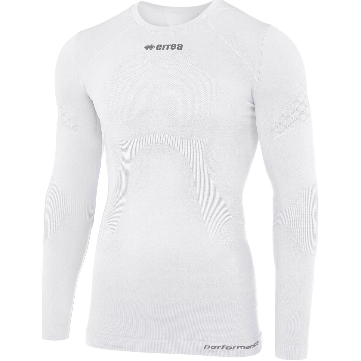 Kleidung T-Shirts & Poloshirts Errea Maglia Termica  Davor Ml Ad Bianco Weiss