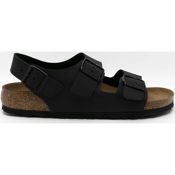 Schuhe Sandalen / Sandaletten Birkenstock Ciabatte  Milano Black Schwarz