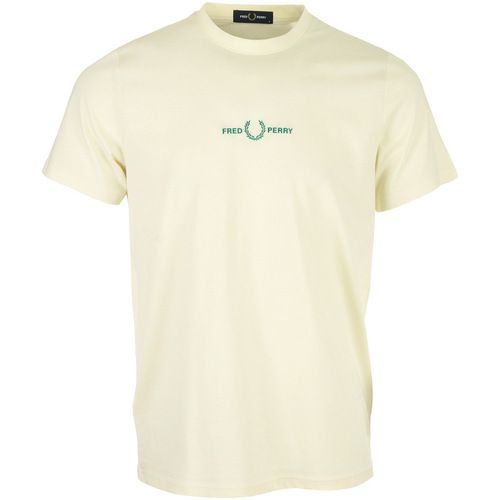 Kleidung Herren T-Shirts Fred Perry Embroidered Other