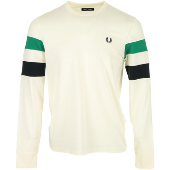 Fred Perry  T-Shirt Panelled Sleeve Ls