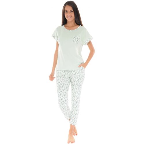 Kleidung Damen Pyjamas/ Nachthemden Christian Cane VICTORINE Grün