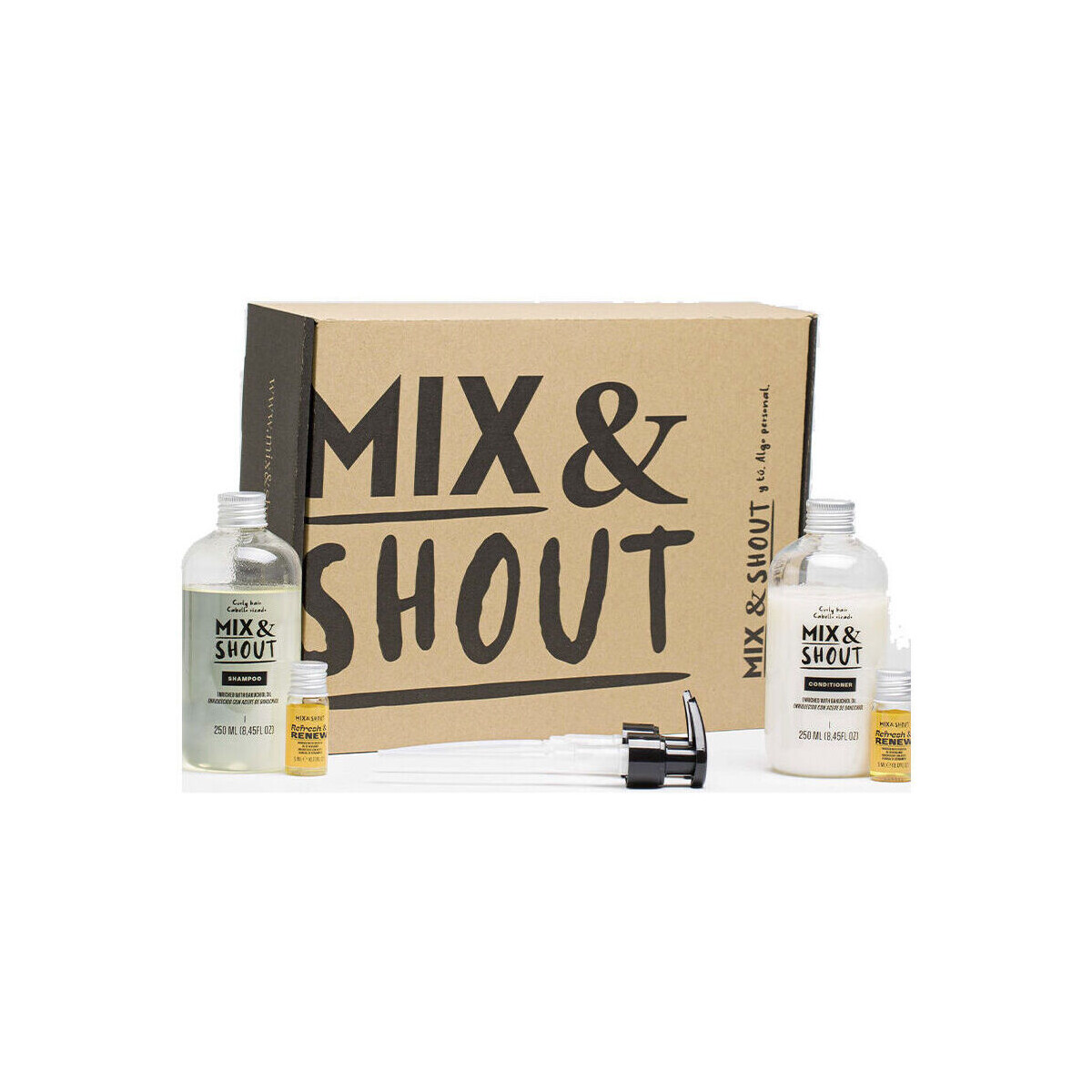 Beauty Damen Accessoires Haare Mix & Shout Curly Reparatur Routine Los 