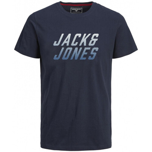 Kleidung Jungen T-Shirts & Poloshirts Jack & Jones 12236745 Blau