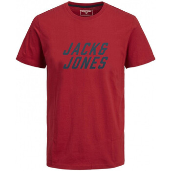 Kleidung Jungen T-Shirts & Poloshirts Jack & Jones 12236745 Rot