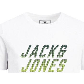 Kleidung Jungen T-Shirts & Poloshirts Jack & Jones 12236745 Weiss