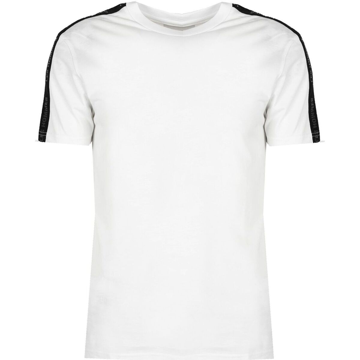 Kleidung Herren T-Shirts Les Hommes LF224100-0700-1009 | Round neck Weiss