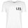 Kleidung Herren T-Shirts Les Hommes LF224300-0700-1009 | Grafic Print Weiss