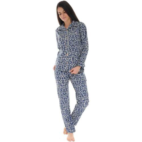 Kleidung Damen Pyjamas/ Nachthemden Pilus TELIA Blau