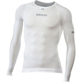 Unterwäsche Unterhemden Sixs Maillot de corps manches longues  TS2L BT Weiss