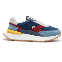Schuhe Herren Sneaker M. Moustache Baskets M.Moustache Running Yael Blau