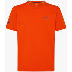 Kleidung Herren T-Shirts & Poloshirts Sun68  Orange