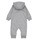 Kleidung Kinder Overalls / Latzhosen Adidas Sportswear 3S FT ONESIE Grau / Weiss