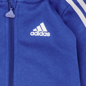 Adidas Sportswear 3S FZ FL JOG Blau / Weiss / Grau