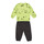 Kleidung Jungen Kleider & Outfits Adidas Sportswear BLUV Q3 CSET Grün / Schwarz