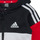 Kleidung Jungen Kleider & Outfits Adidas Sportswear 3S TIB FL TS Schwarz / Weiss / Rot